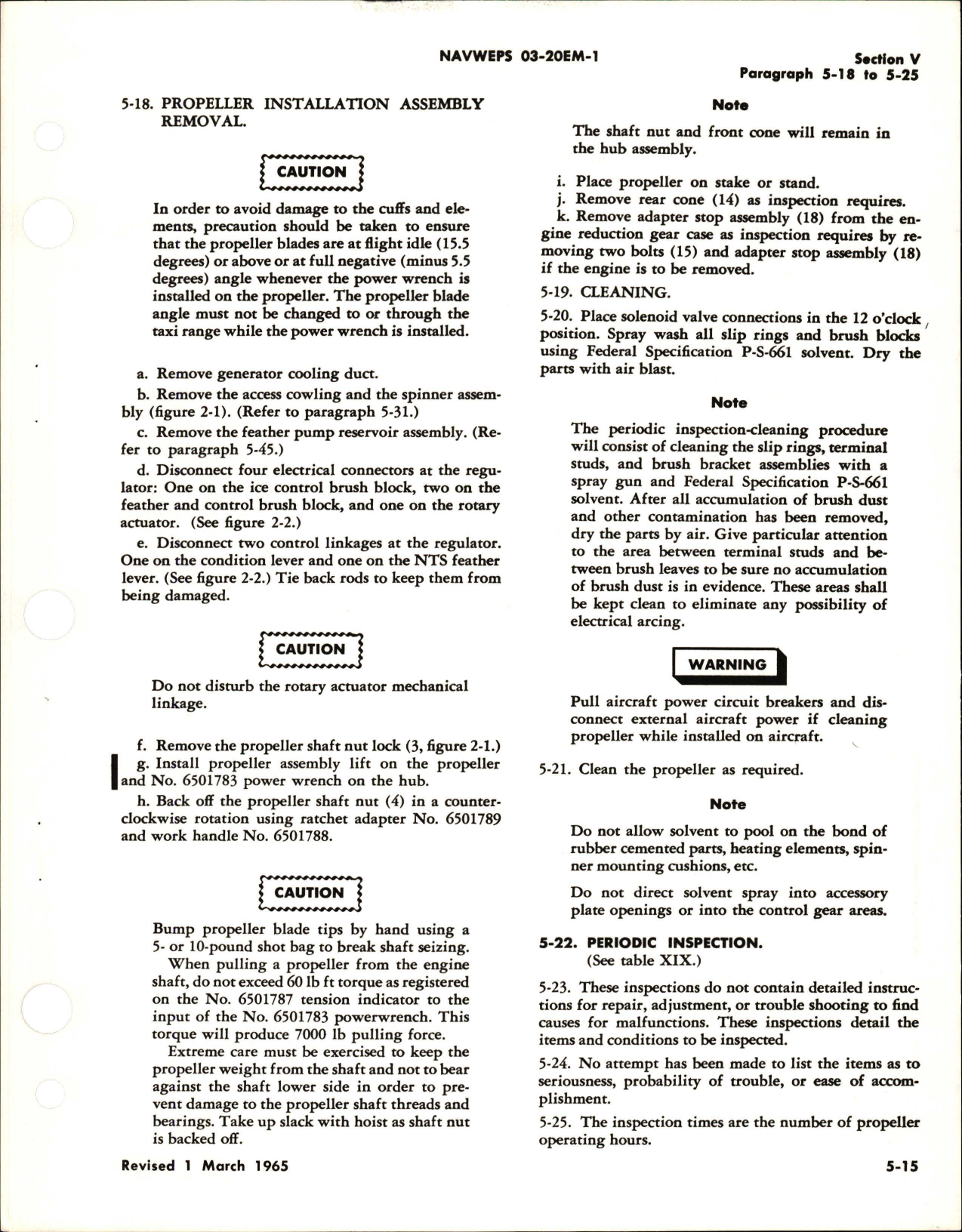 Sample page 5 from AirCorps Library document: Revision to Operation and Maintenance Instructions for Hydraulic Propeller - A6441FN-248 