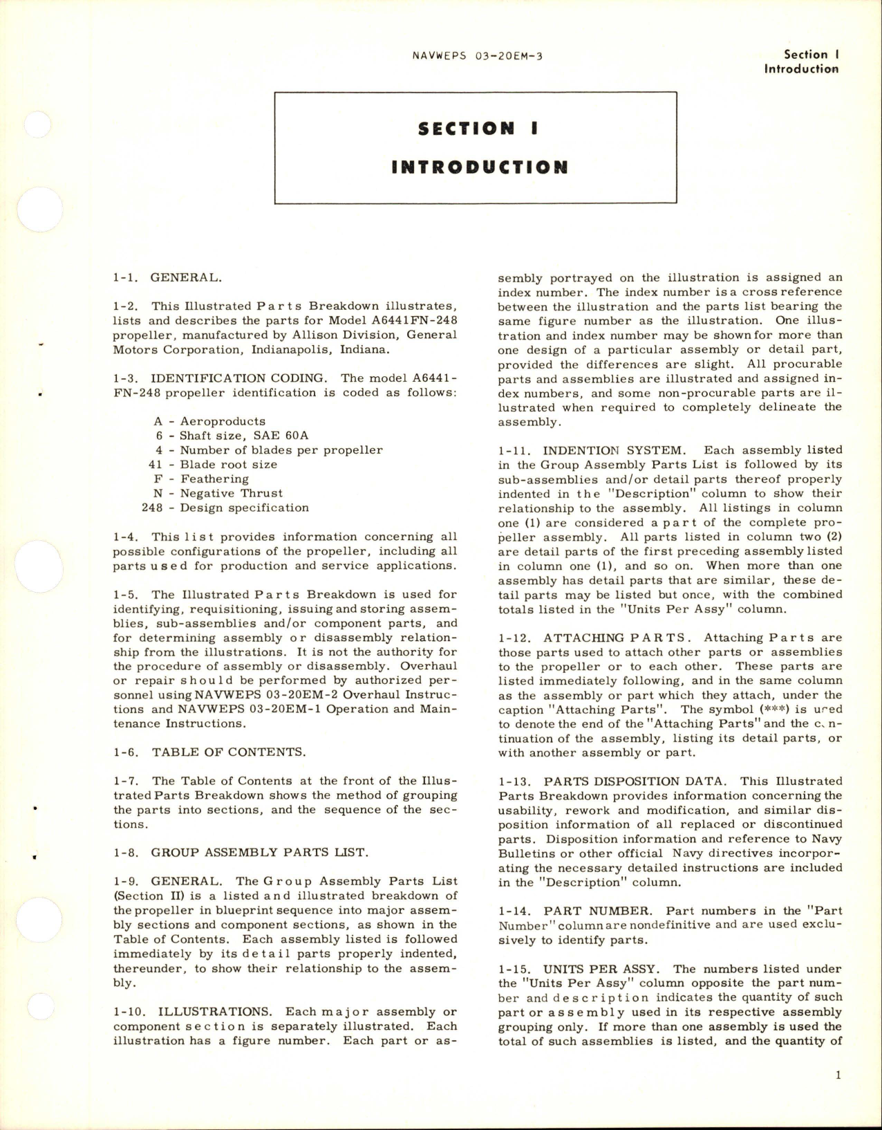 Sample page 5 from AirCorps Library document: Illustrated Parts Breakdown for Hydraulic Propeller - Model A6441FN-248 