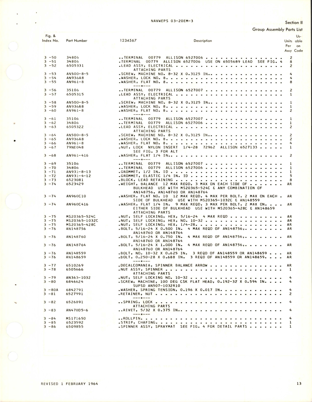 Sample page 7 from AirCorps Library document: Revision to Illustrated Parts Breakdown for Hydraulic Propeller - Model A6441FN-248 