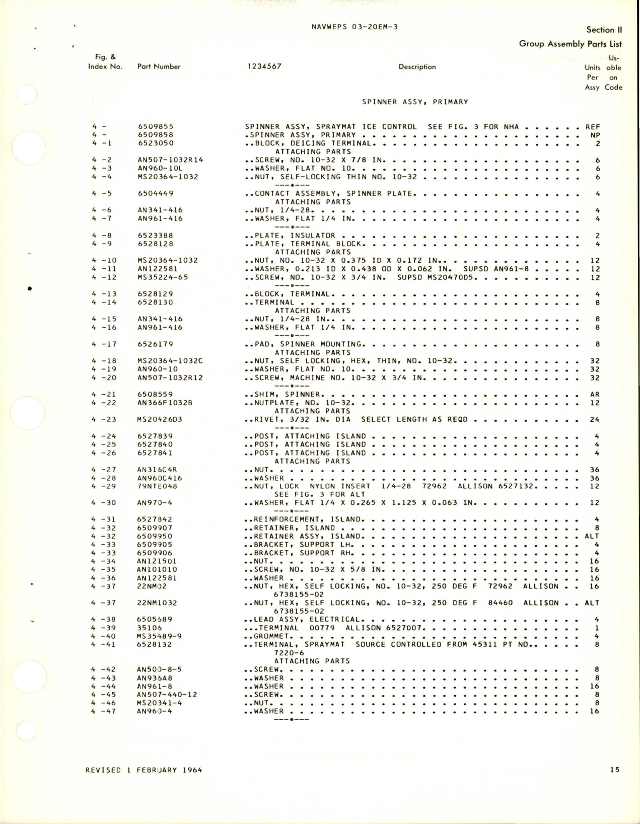 Sample page 9 from AirCorps Library document: Revision to Illustrated Parts Breakdown for Hydraulic Propeller - Model A6441FN-248 