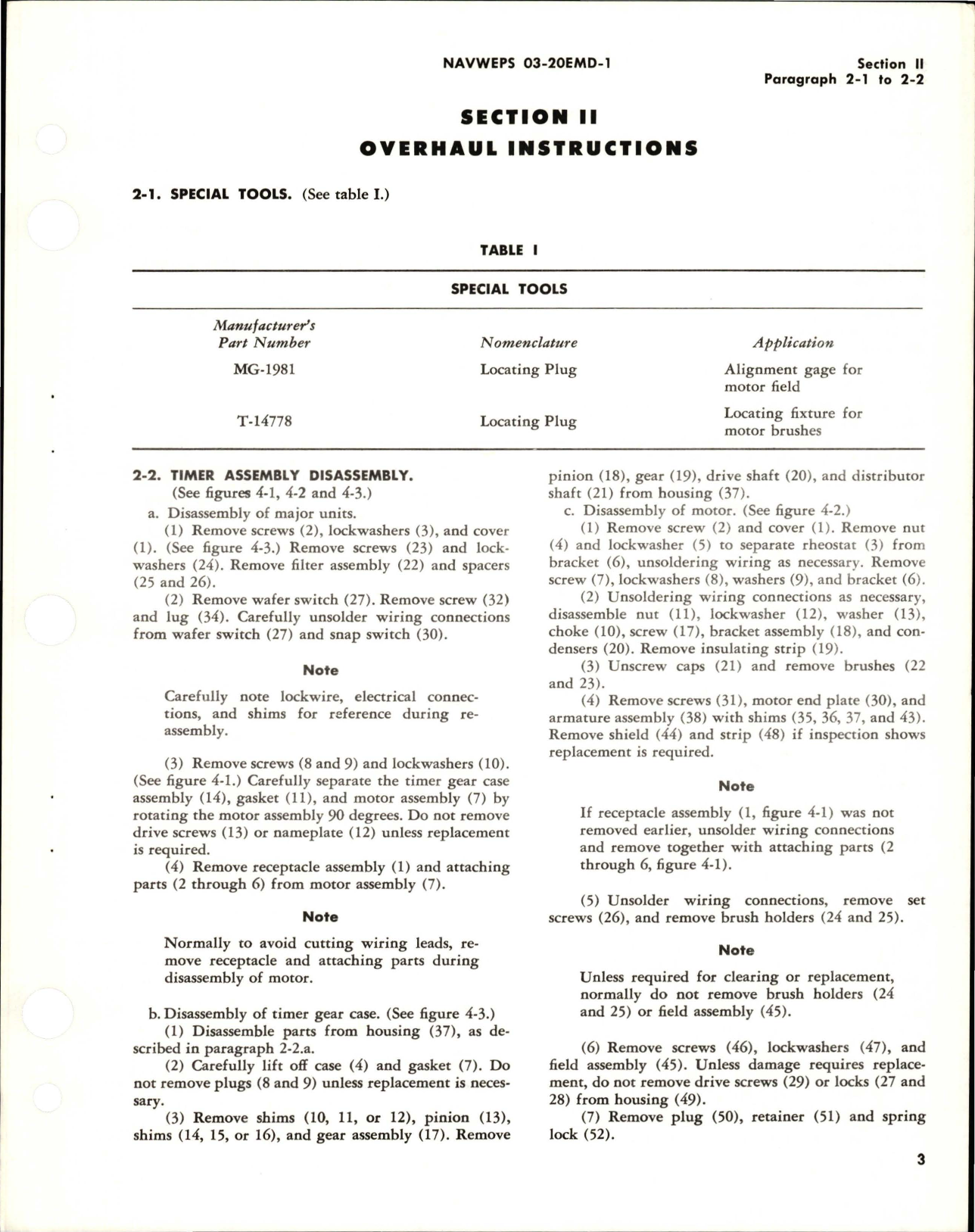 Sample page 7 from AirCorps Library document: Overhaul Instructions with Parts Breakdown for Propeller Deicer Timer - 6502251 