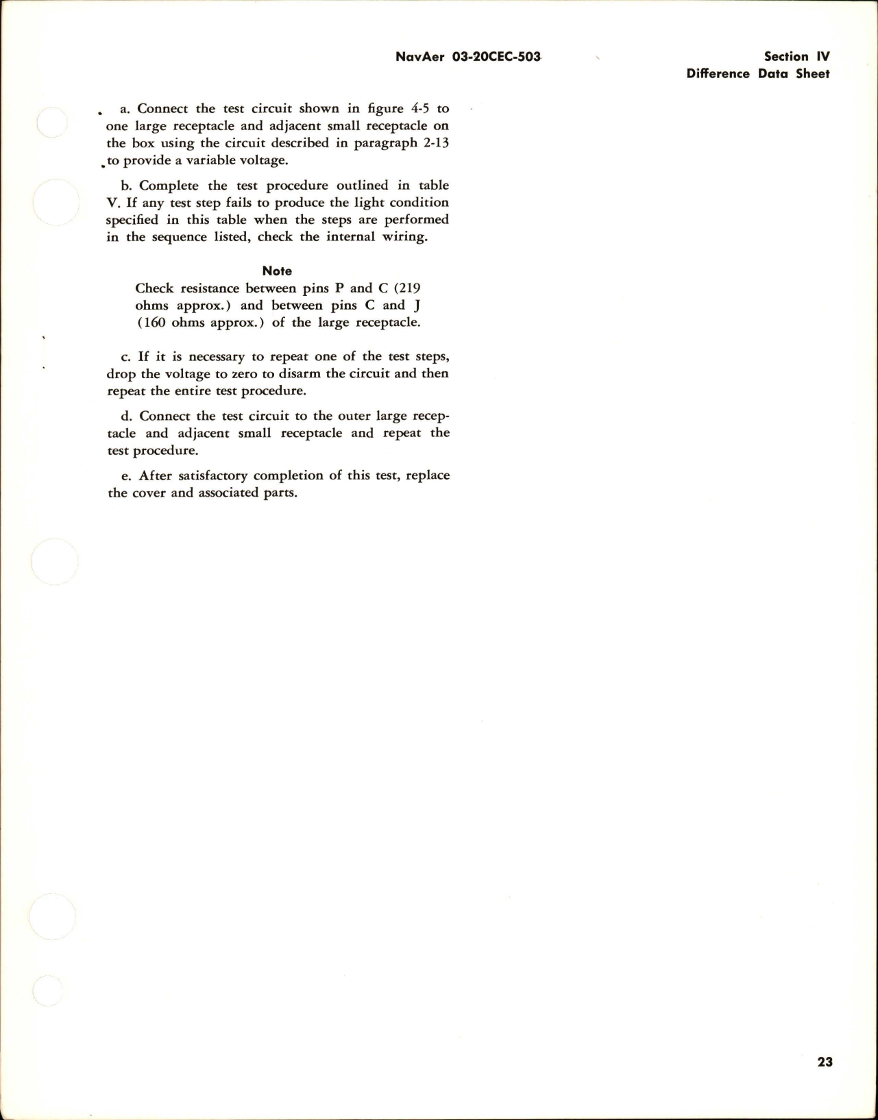 Sample page 5 from AirCorps Library document: Revision to Overhaul Instructions for Propeller Control Box