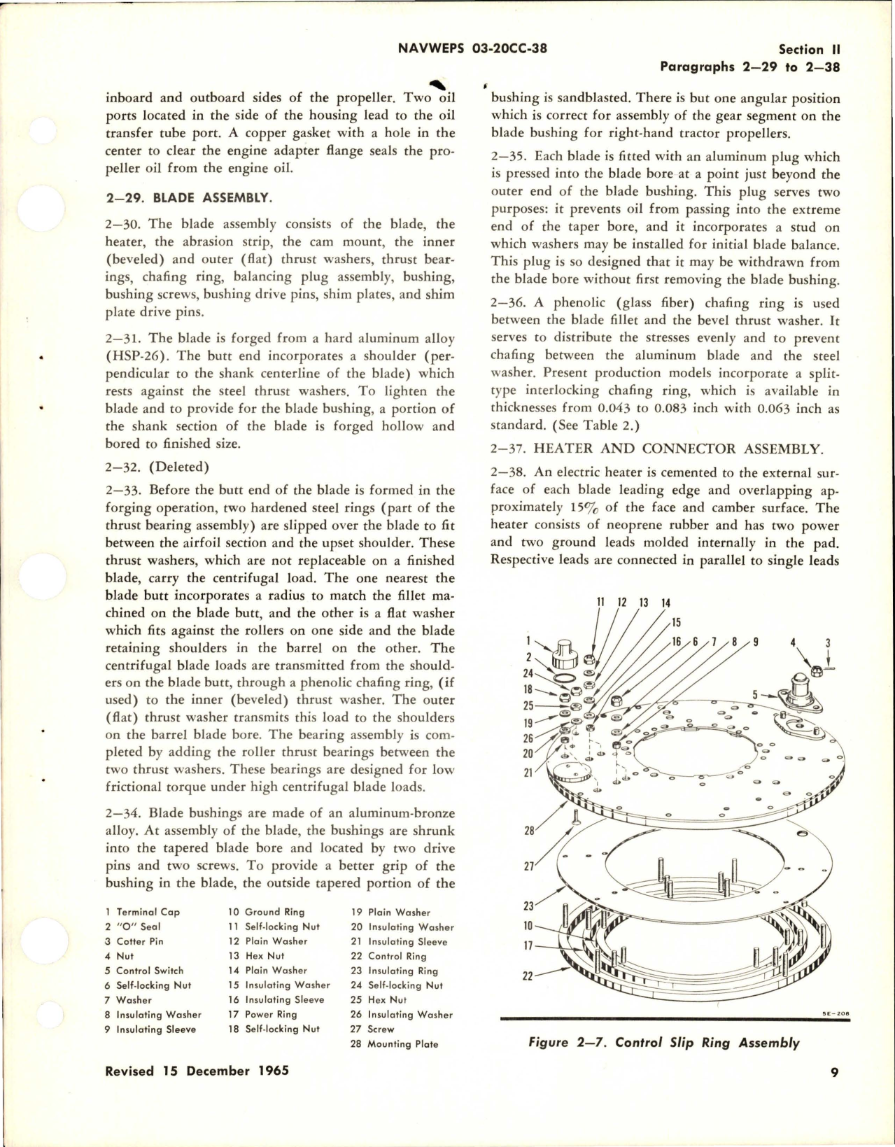 Sample page 7 from AirCorps Library document: Revision to Operation and Maintenance Instructions for Variable Pitch Propeller Assemblies