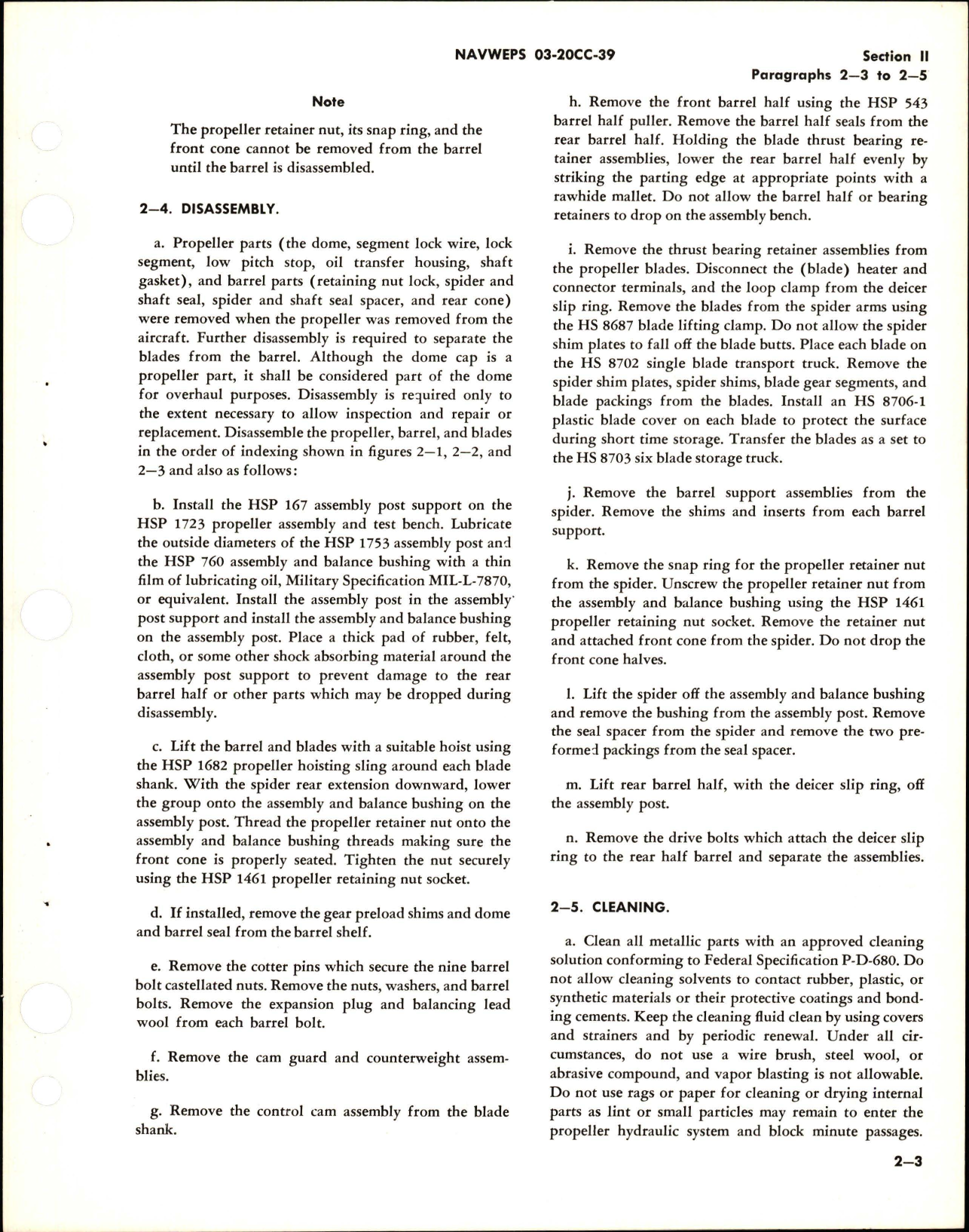 Sample page 9 from AirCorps Library document: Overhaul Instructions for Variable Pitch Propeller Assemblies