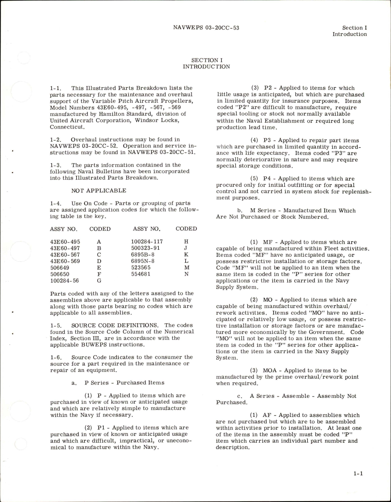 Sample page 5 from AirCorps Library document: Illustrated Parts Breakdown for Variable Pitch Propeller and Deicer Control Bracket Assembly