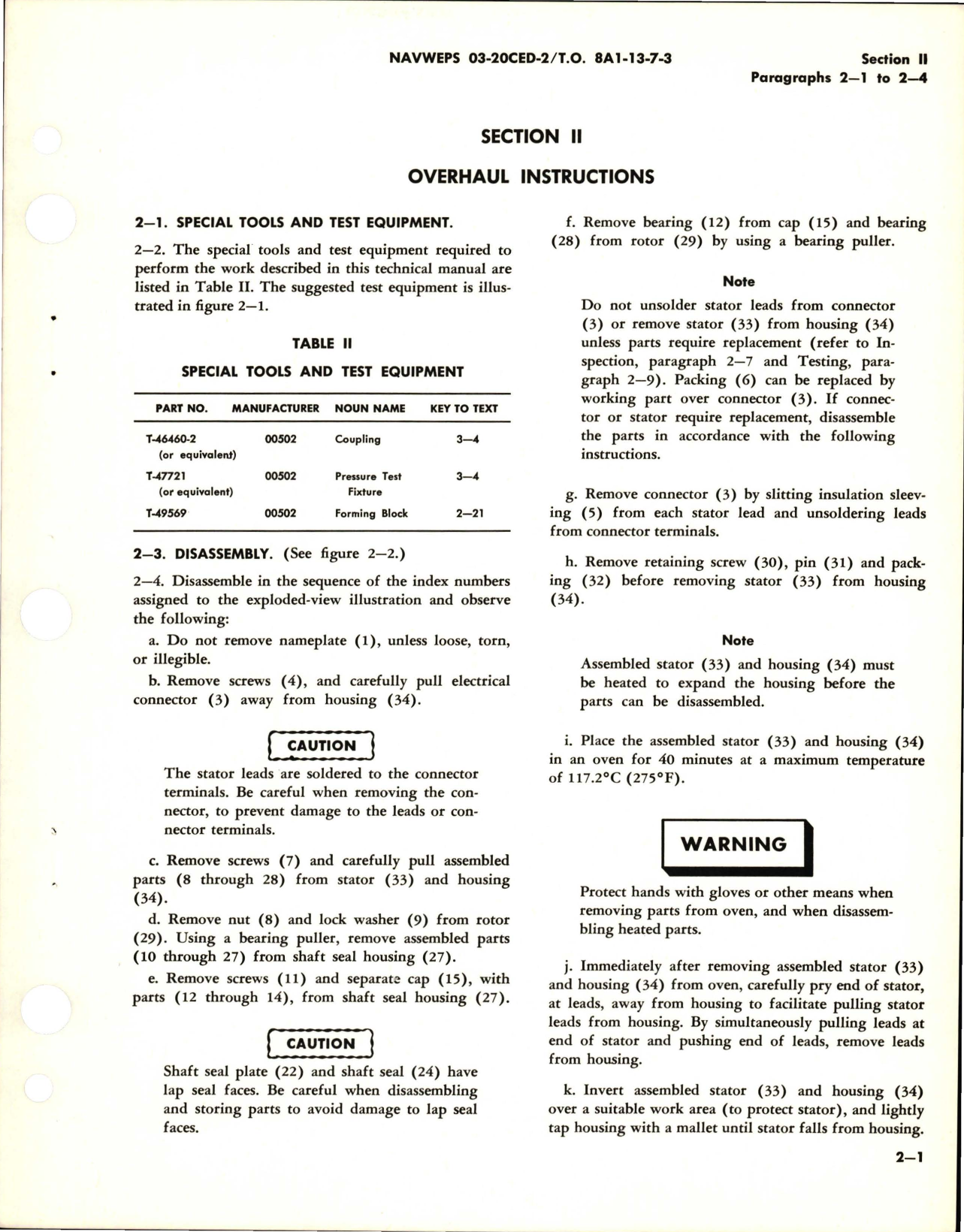 Sample page 7 from AirCorps Library document: Overhaul Instructions for AC Electric Auxiliary Control Motor