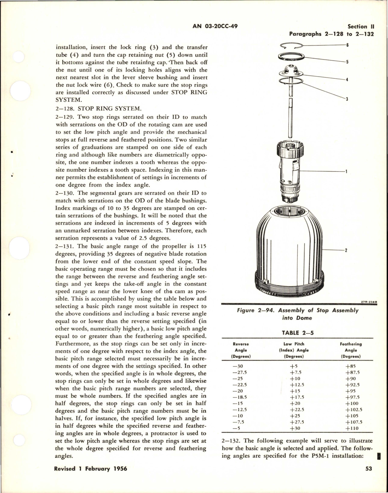 Sample page 5 from AirCorps Library document: Revision to Overhaul Instructions for Hydromatic Propellers with Bracket Assemblies