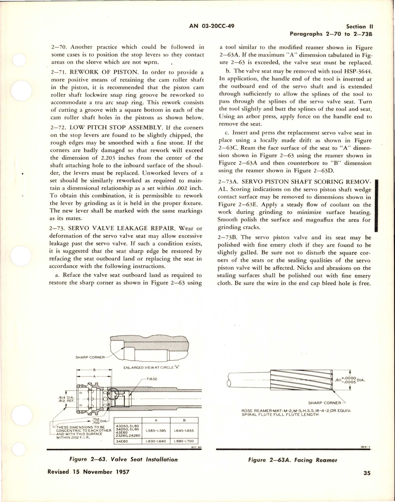 Sample page 5 from AirCorps Library document: Revision to Overhaul Instructions for Hydromatic Propellers with Bracket Assemblies