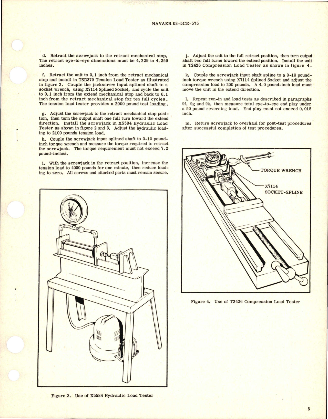 Sample page 5 from AirCorps Library document: Overhaul Instructions with Parts Brreakdown for Wing Leading Edge Flap Screwjack - Parts 471T100 and 471T100-301