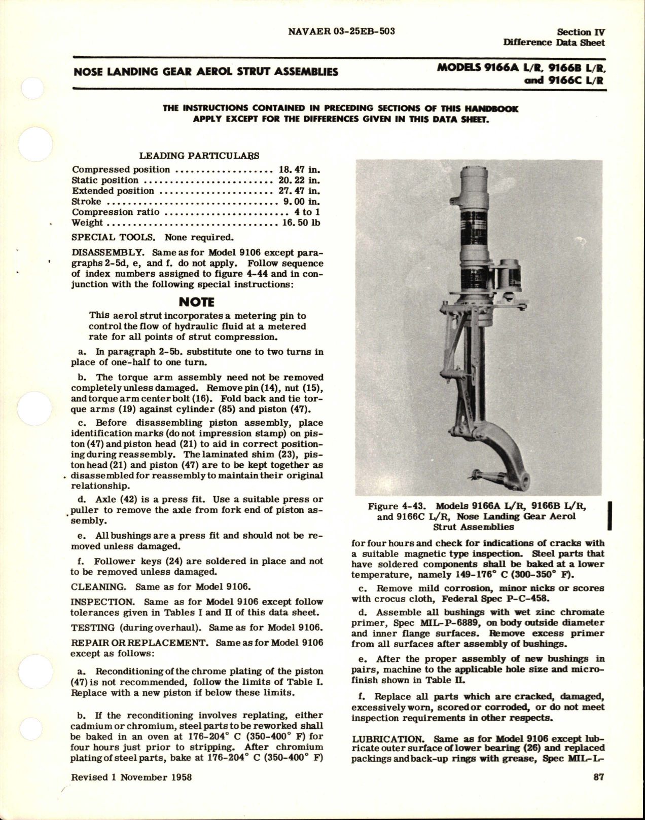 Sample page 5 from AirCorps Library document: Revision to Overhaul Instructions for Landing Gear Aerol Struts