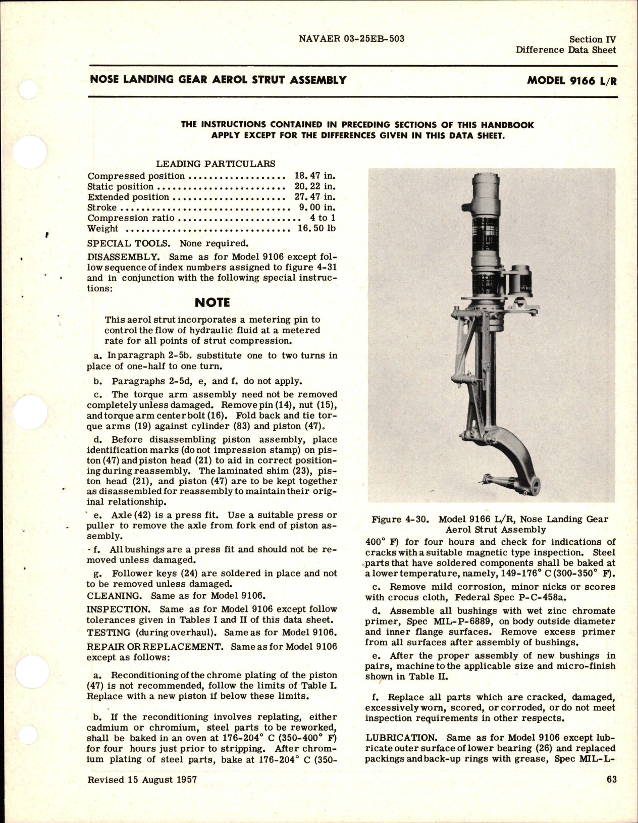 Sample page 7 from AirCorps Library document: Revision to Overhaul Instructions for Landing Gear Aerol Struts