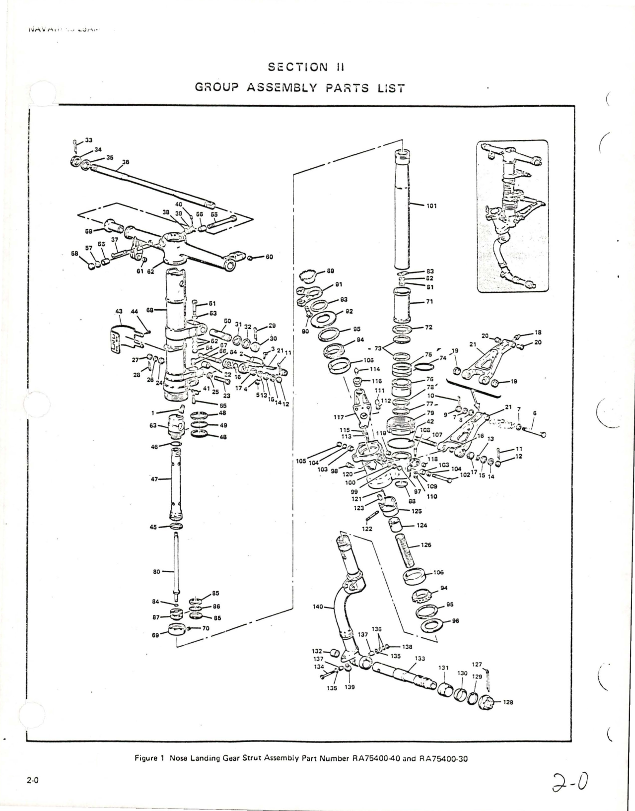 Sample page 7 from AirCorps Library document: Illustrated Parts Breakdown for Nose Landing Gear Strut Assembly 