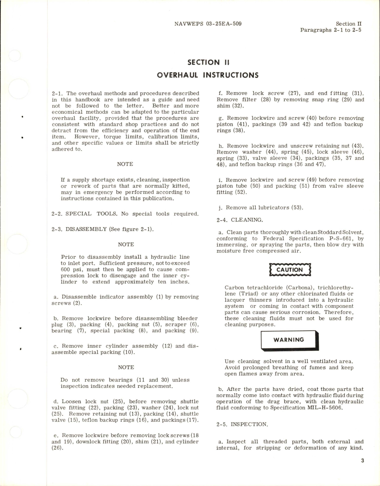 Sample page 7 from AirCorps Library document: Overhaul Instructions for Actuating Drag Braces for Main and Nose Landing Gear