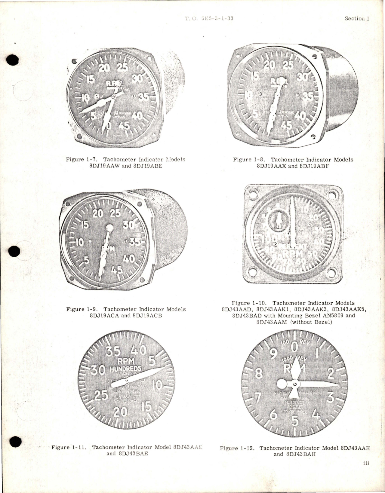 Sample page 7 from AirCorps Library document: Overhaul for Electric Tachometer