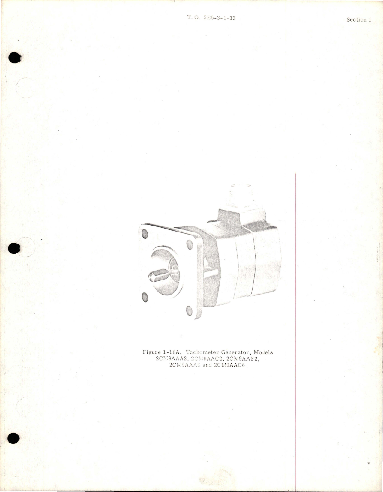 Sample page 9 from AirCorps Library document: Overhaul for Electric Tachometer