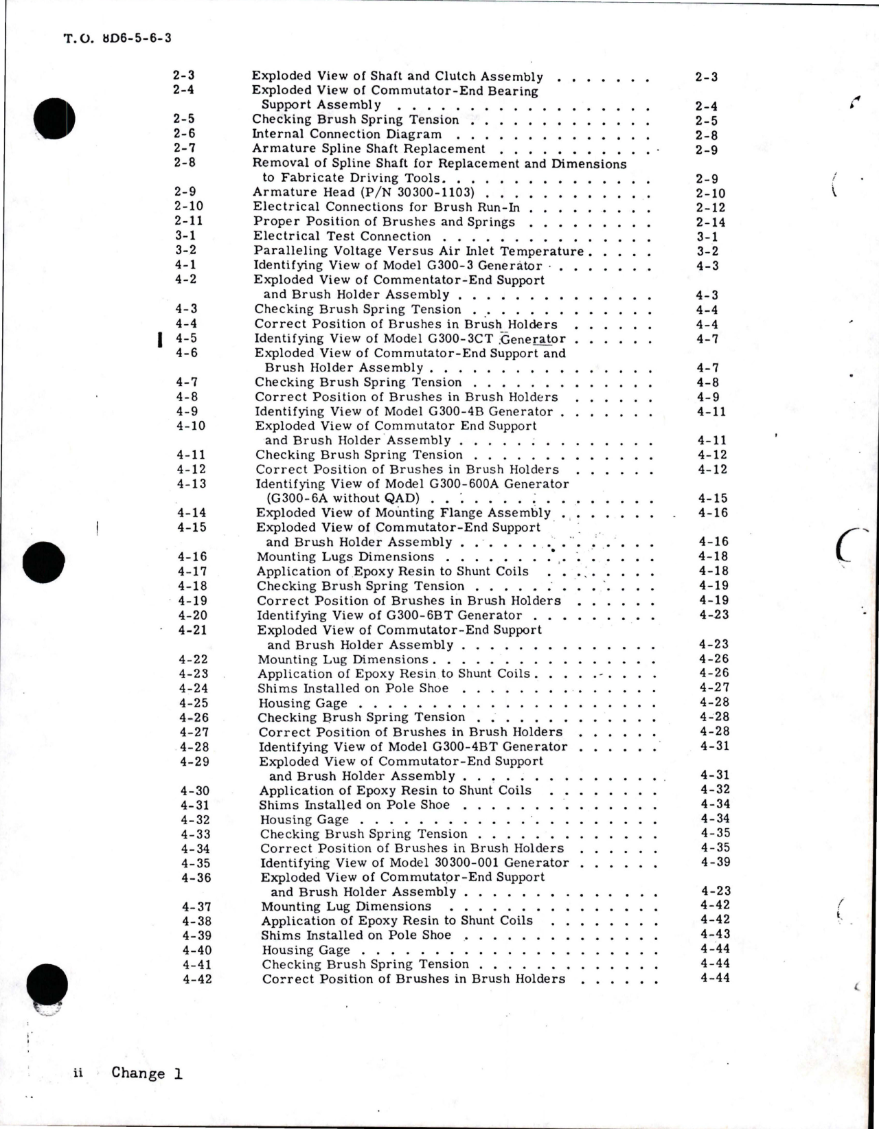 Sample page 5 from AirCorps Library document: Overhaul for Generator