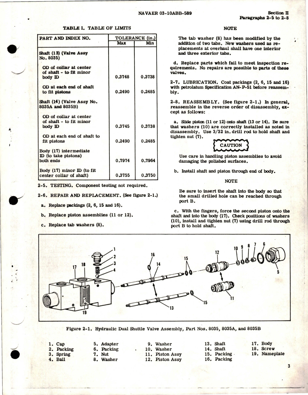 Sample page 7 from AirCorps Library document: Overhaul Instructions for Direct Fuel Injection Pumps