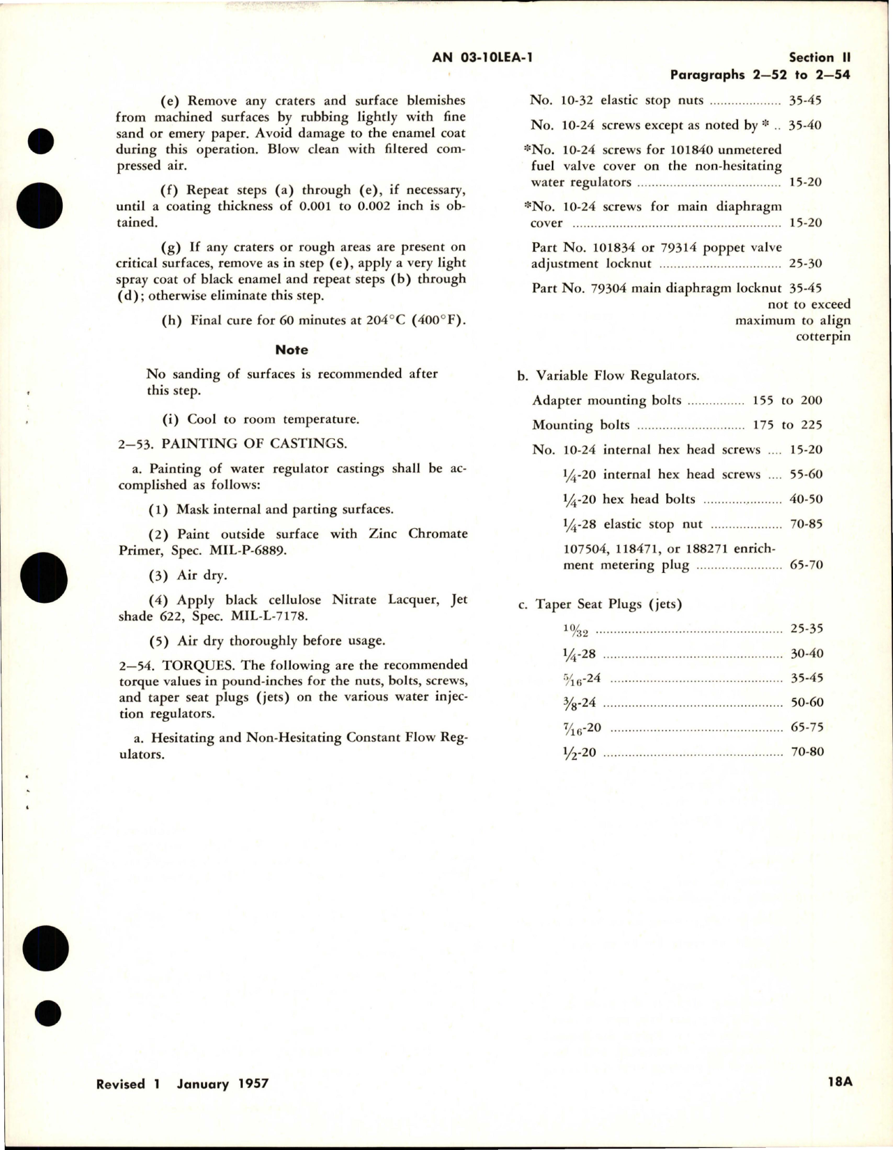 Sample page 5 from AirCorps Library document: Overhaul Instructions for Water Regulators