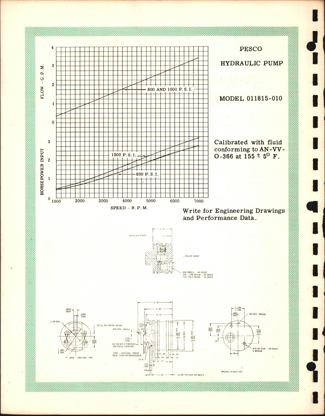 Sample page 6 from AirCorps Library document: Pesco Accessories for the Aircraft Industry