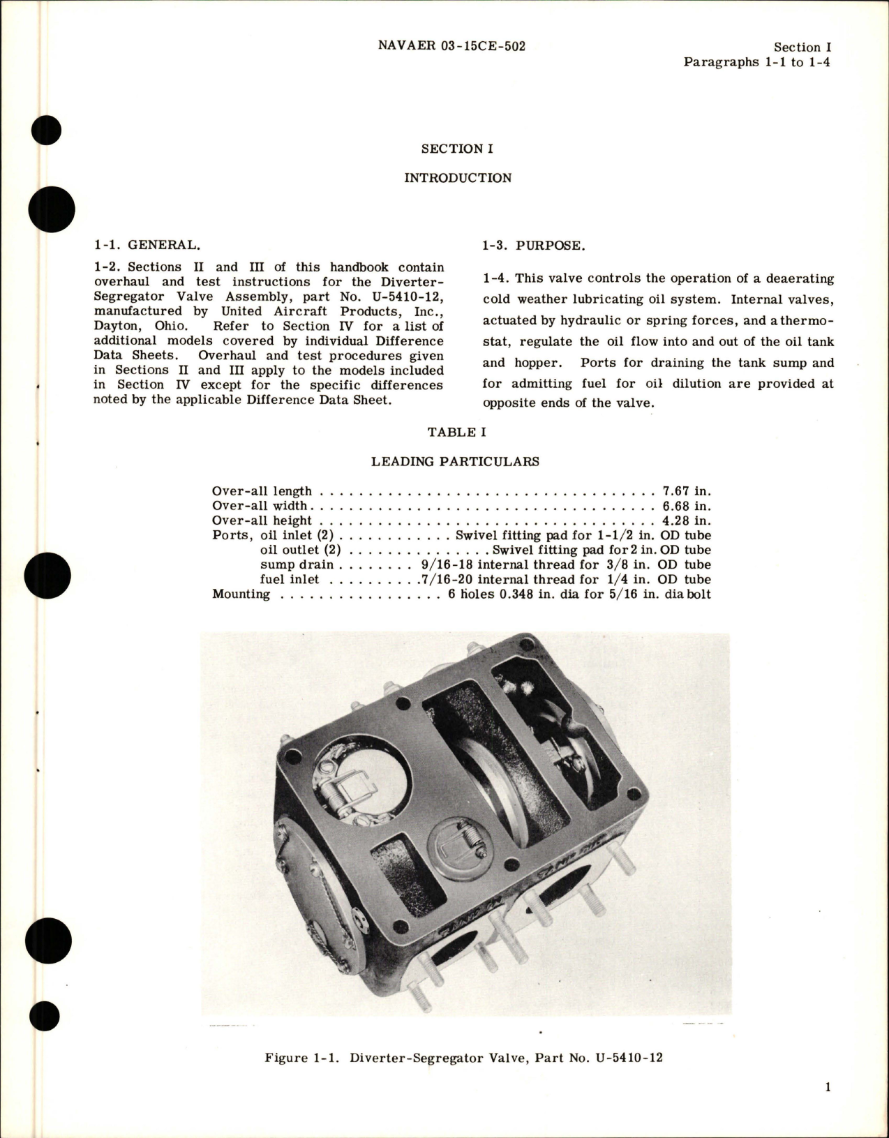 Sample page 5 from AirCorps Library document: Overhaul Instructions for Diverter Segregator Valve Assemblies