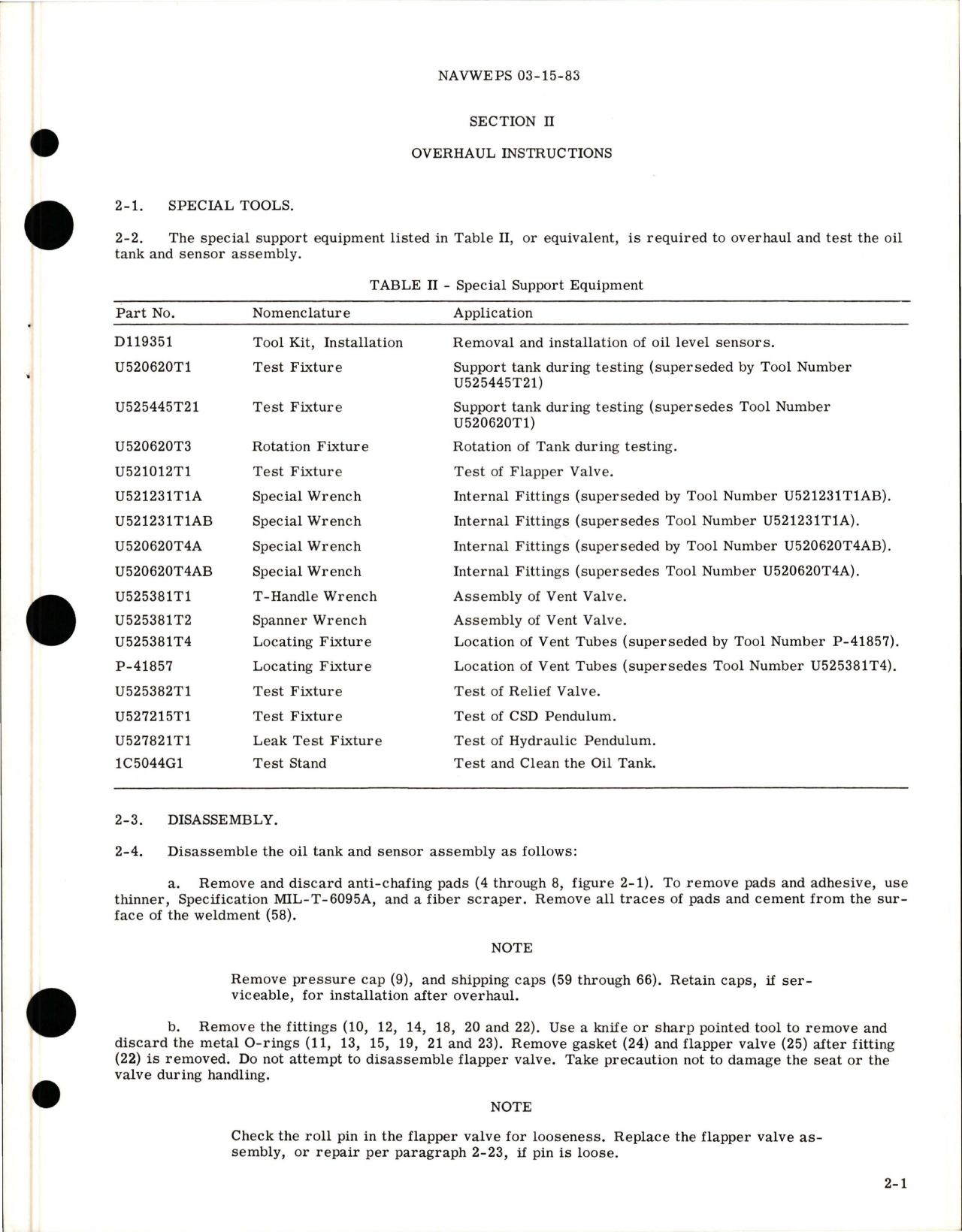 Sample page 7 from AirCorps Library document: Overhaul Instructions for Oil Tank and Sensor Assembly