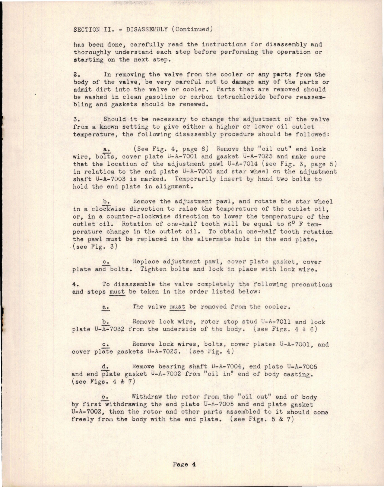 Sample page 5 from AirCorps Library document: Service Manual and Parts List for Bimetallic Oil Temperature Control Valve - Types M-1 and M-2