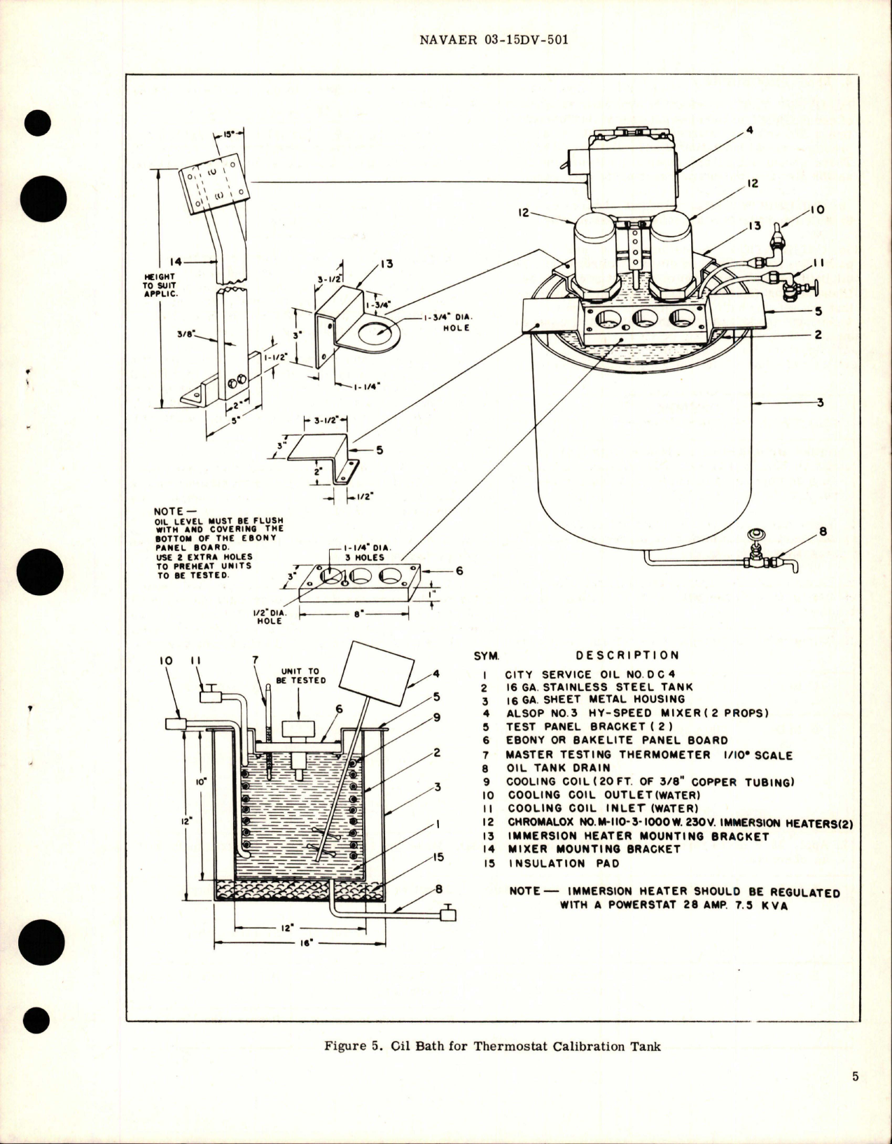 Sample page 5 from AirCorps Library document: Overhaul Instructions with Parts for Aircraft Oil Temperature Control Thermostat - 53C158-1