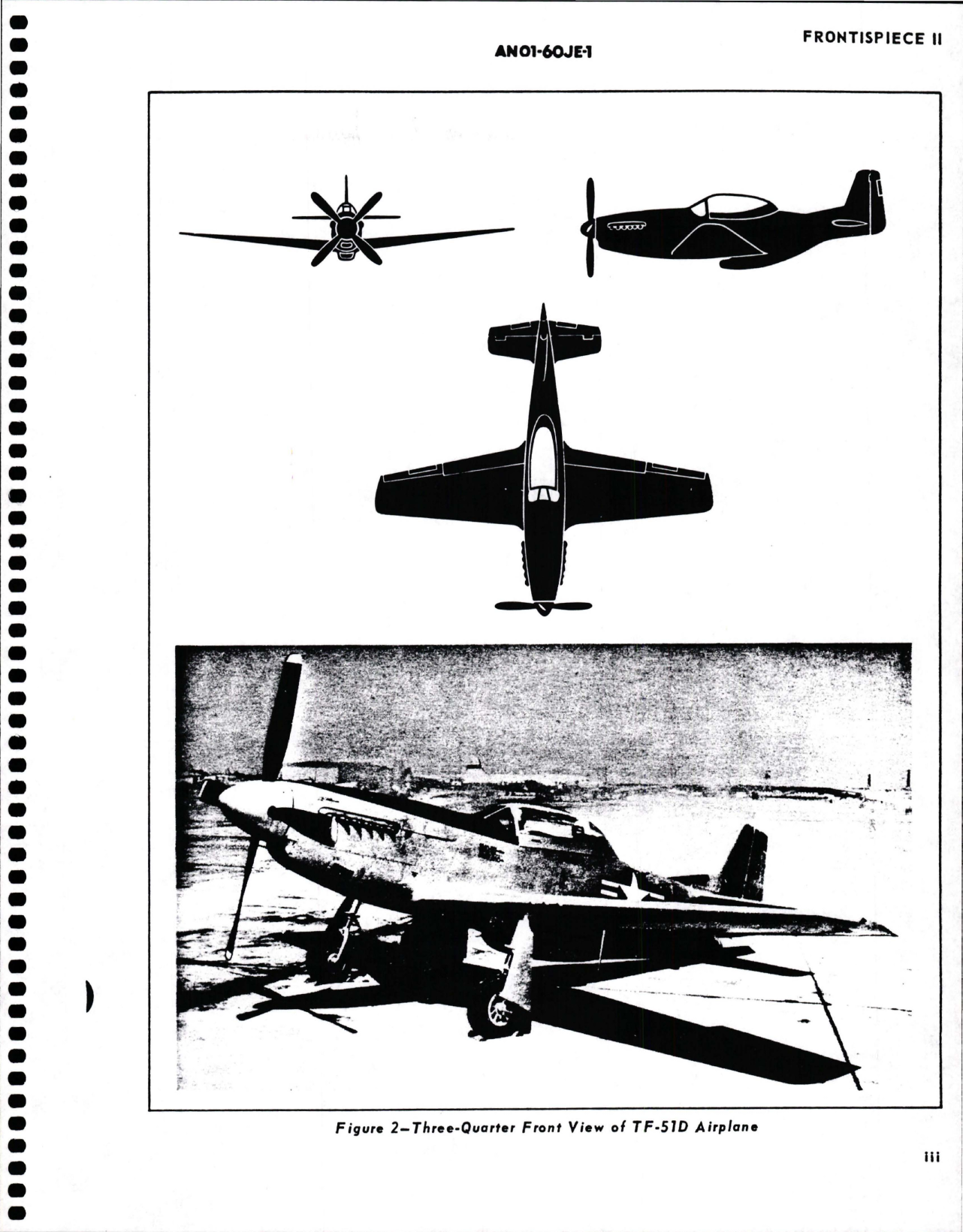 Sample page 5 from AirCorps Library document: Flight Operating Instructions for F-51D and TF-51D