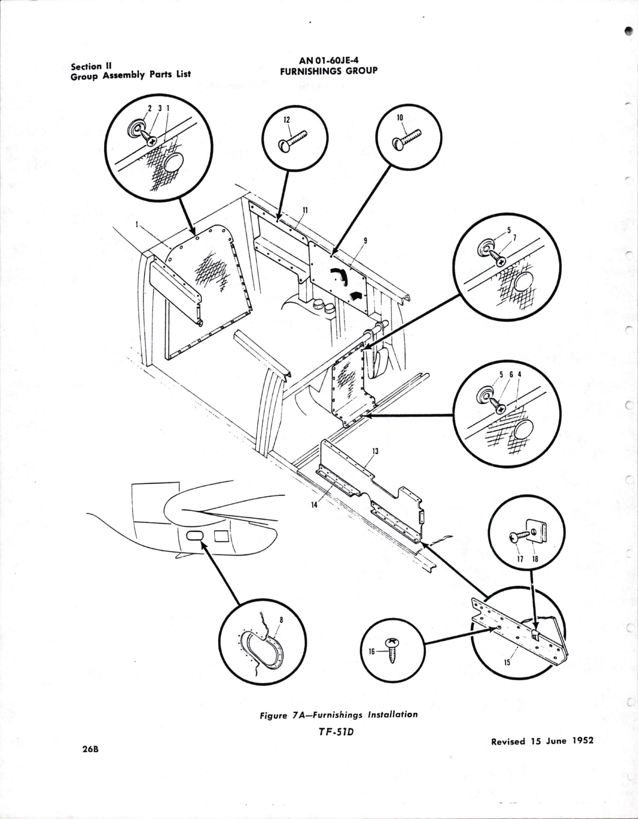 Sample page 9 from AirCorps Library document: Parts Catalog for TF-51D