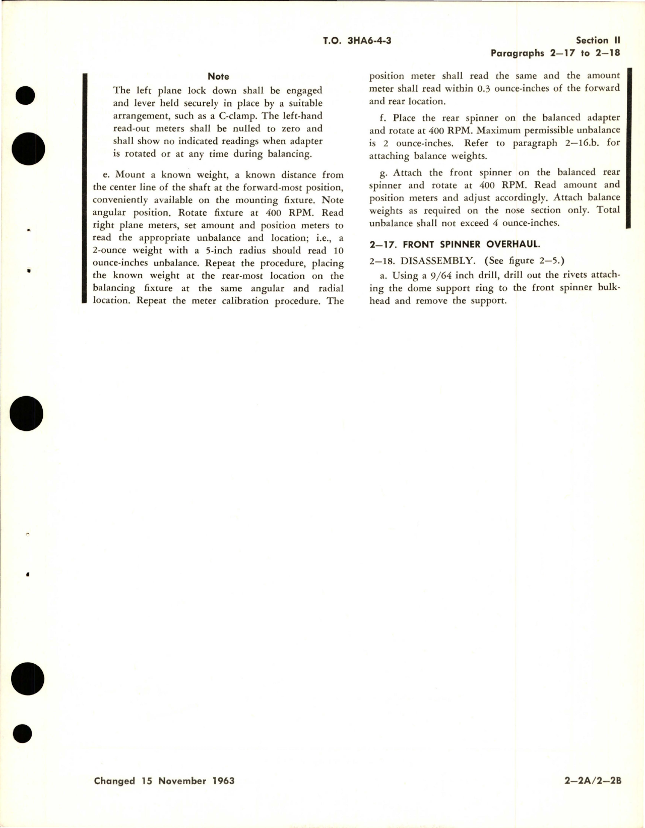 Sample page 9 from AirCorps Library document: Overhaul Instructions for Aircraft Propeller Spinner and Anti-Icing - Part 557615 