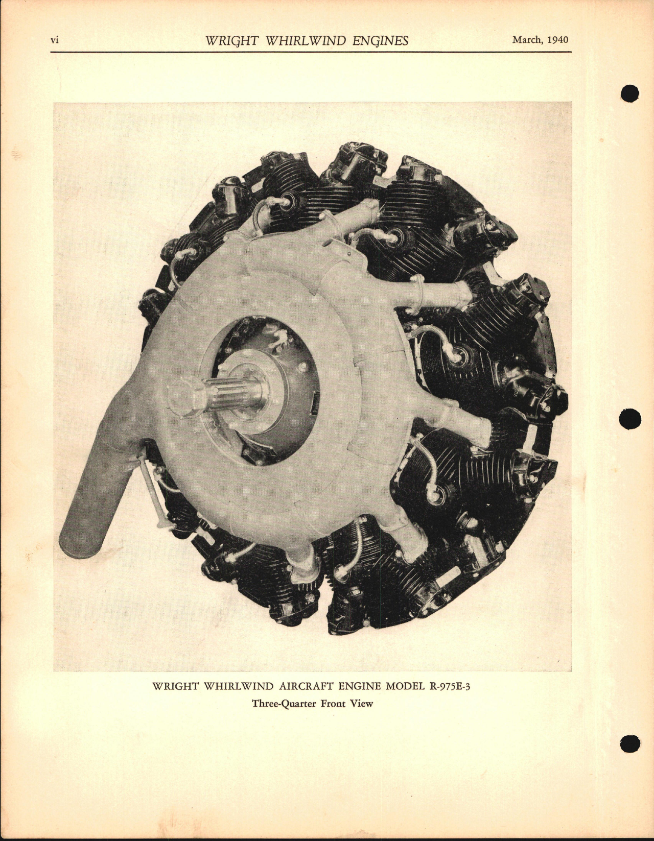 Sample page 6 from AirCorps Library document: Operation & Maintenance for Wright Whirlwind 7 & 9, and R-760E and R-975E Engines