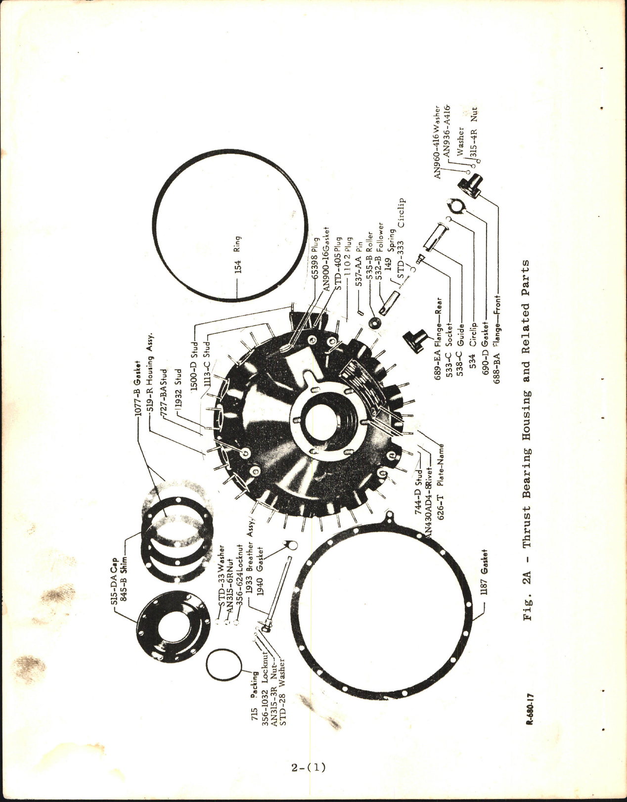 Sample page 6 from AirCorps Library document: Parts Catalog for Lycoming R-680-9, -13, and -17