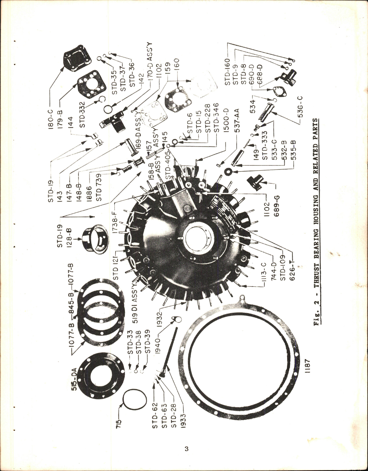 Sample page 7 from AirCorps Library document: Parts Catalog for Lycoming R-680-9, -13, and -17