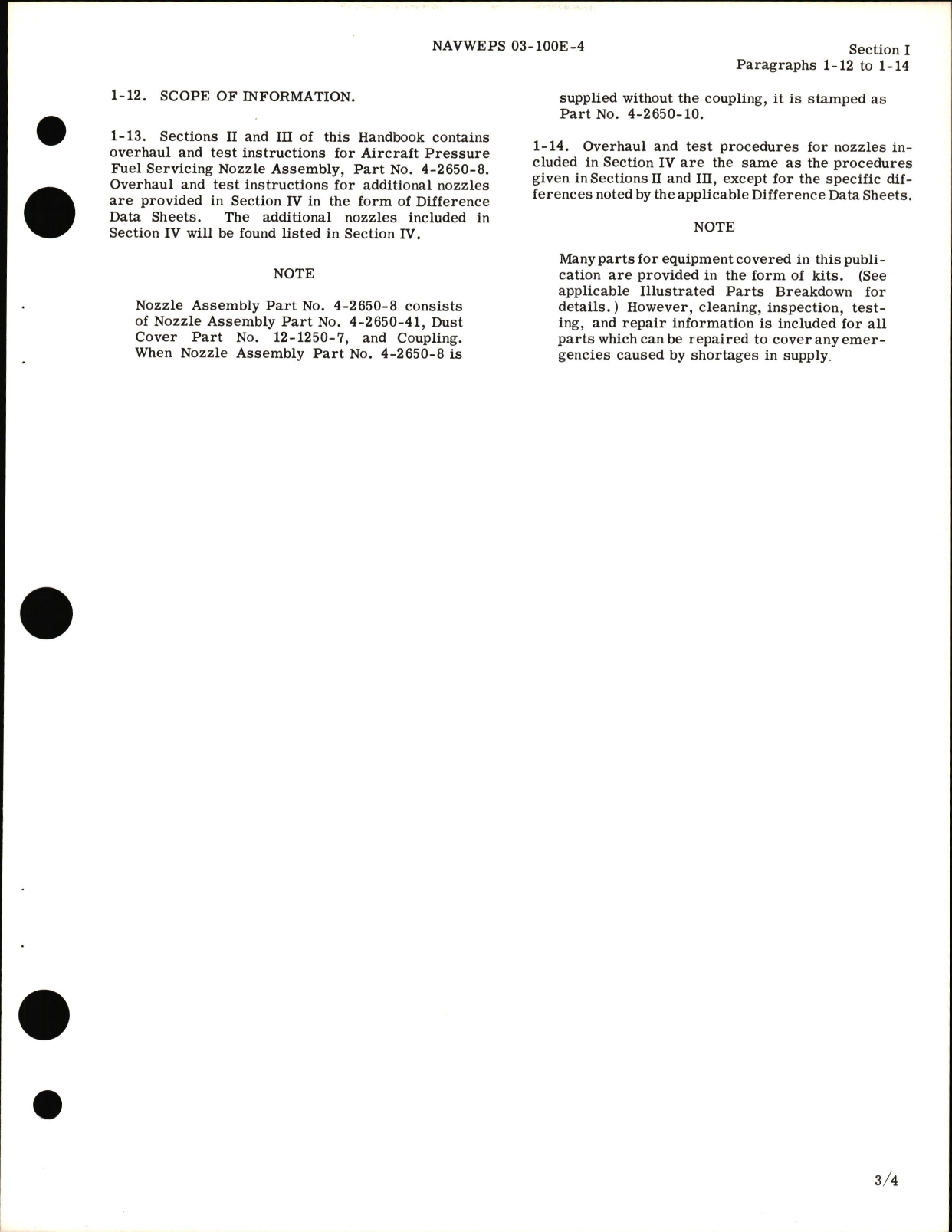 Sample page 7 from AirCorps Library document: Overhaul Instructions for Aircraft Pressure Fuel Servicing Nozzles Part Nos. 4-2650-8, -8M, -10, 10M2