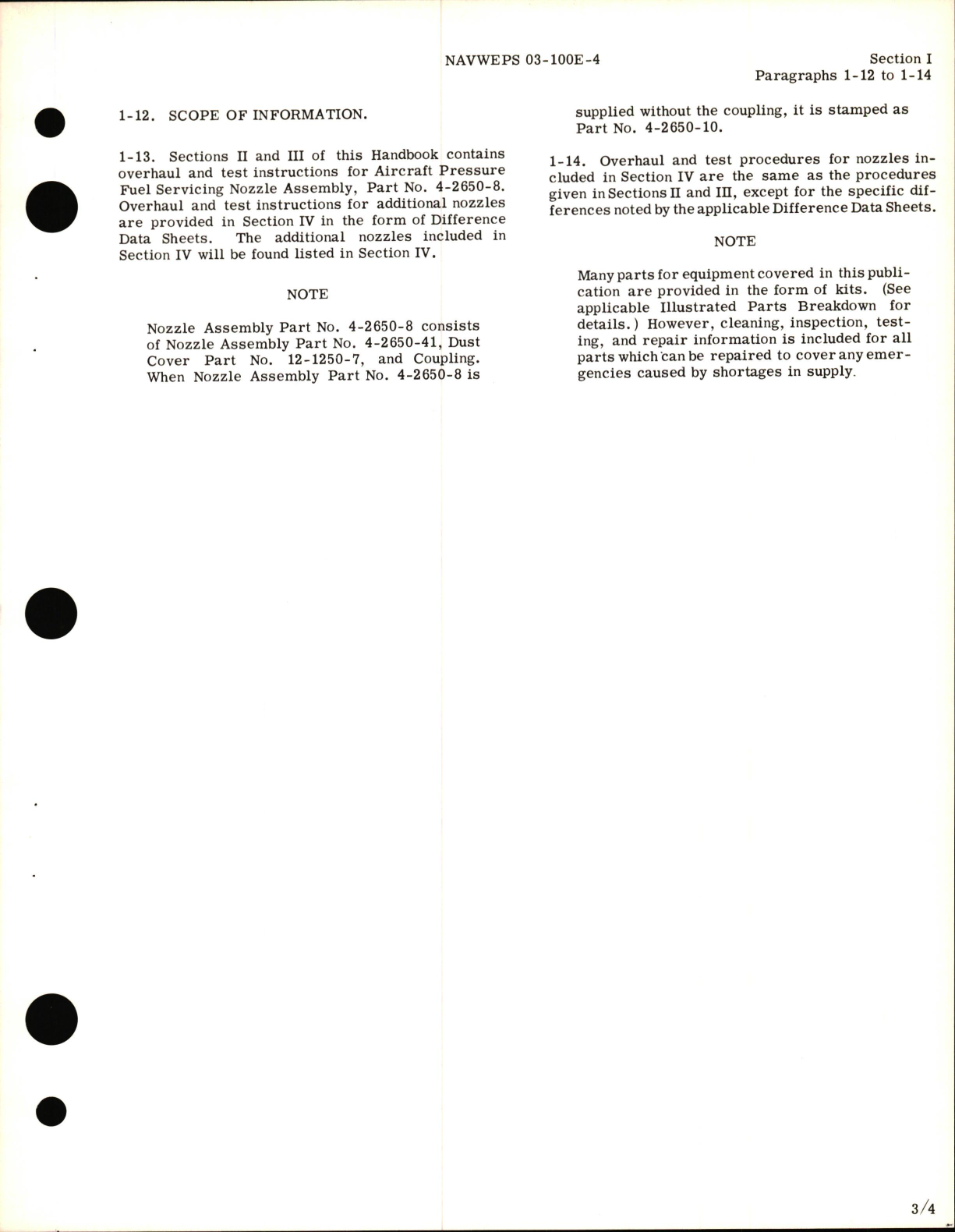 Sample page 7 from AirCorps Library document: Overhaul Instructions for Aircraft Pressure Fuel Servicing Nozzles Part Nos. 4-2650-8, -8M, -10, -10M2