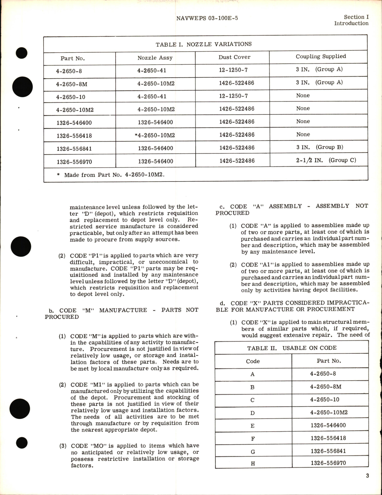 Sample page 5 from AirCorps Library document: Illustrated Parts Breakdown for Aircraft Pressure Fuel Servicing Nozzles Part Nos. 4-2650-8, -8M, -10, -10M2
