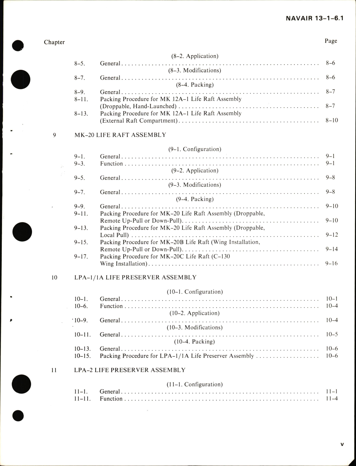 Sample page 9 from AirCorps Library document: Aviation-Crew Systems Inflatable Survival Equipment