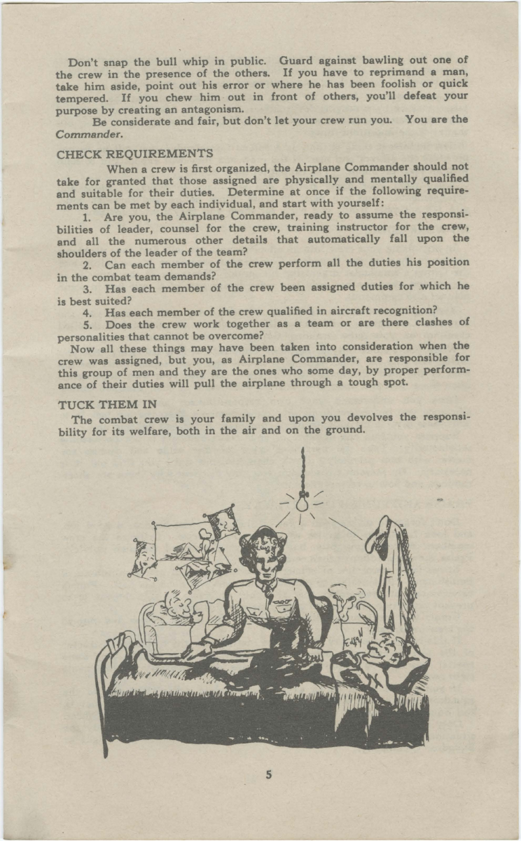 Sample page 7 from AirCorps Library document: Airplane Commander's Manual, III Bomber Command