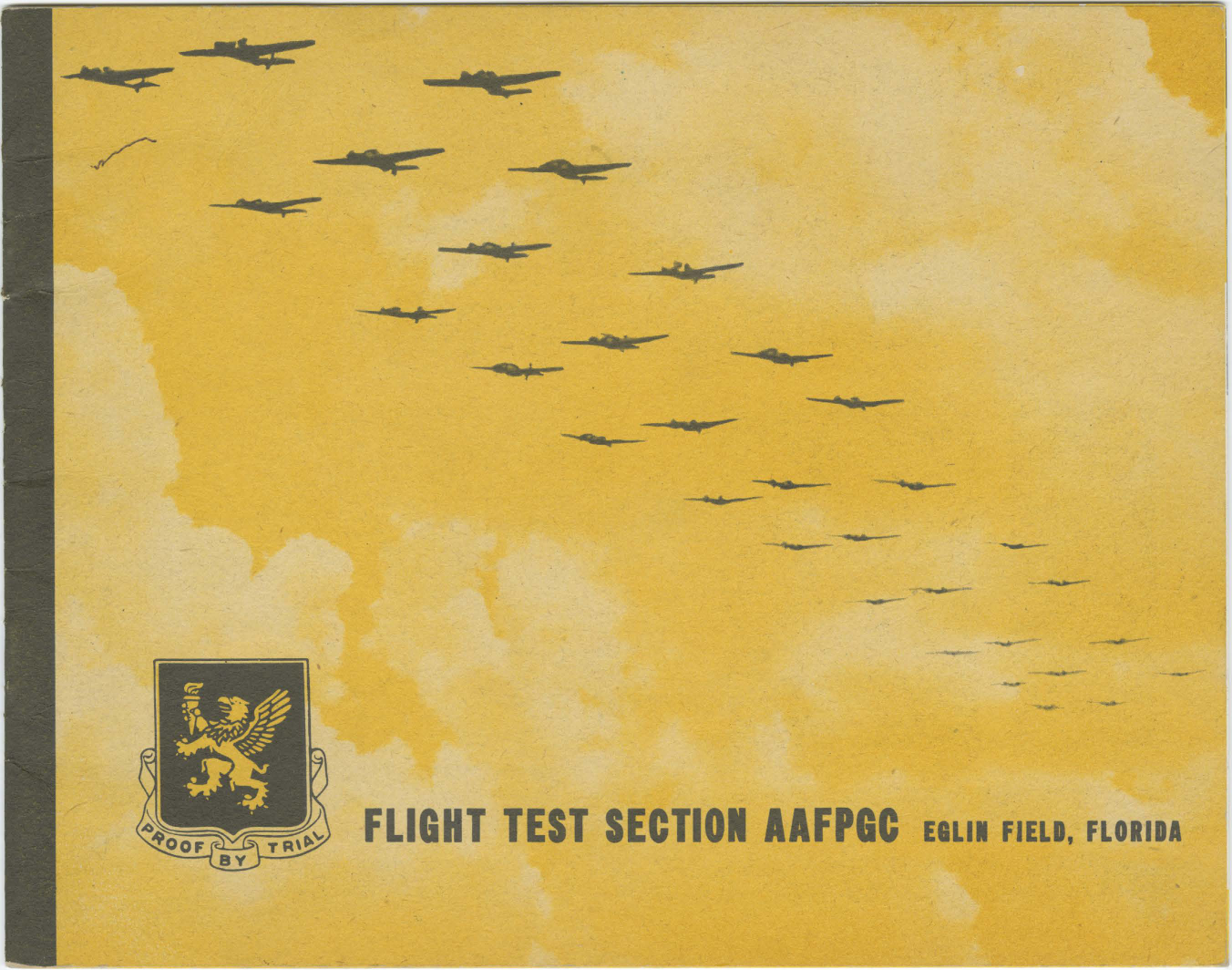 Sample page 1 from AirCorps Library document: Flight Test Section AAFPGC Yearbook