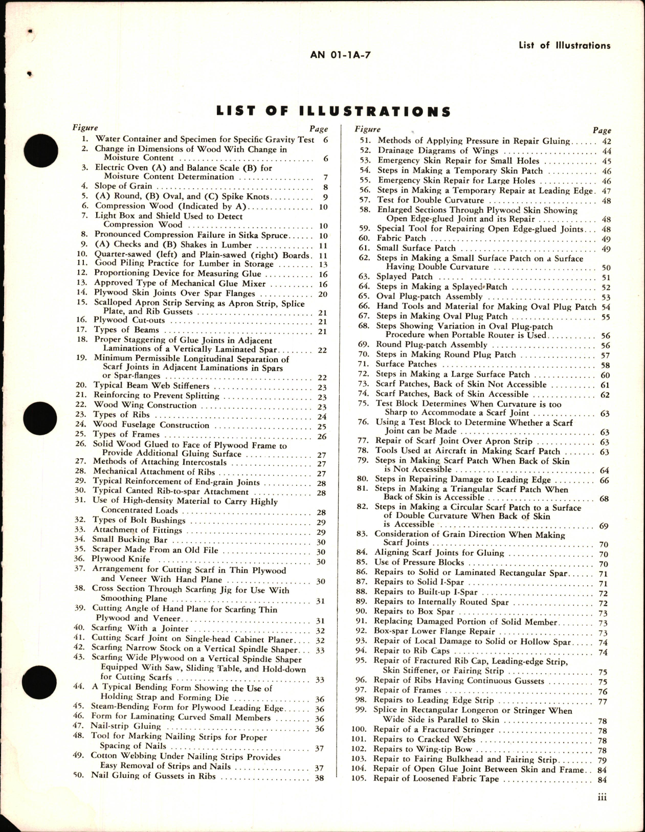Sample page 5 from AirCorps Library document: Repair of Wood Aircraft Structures