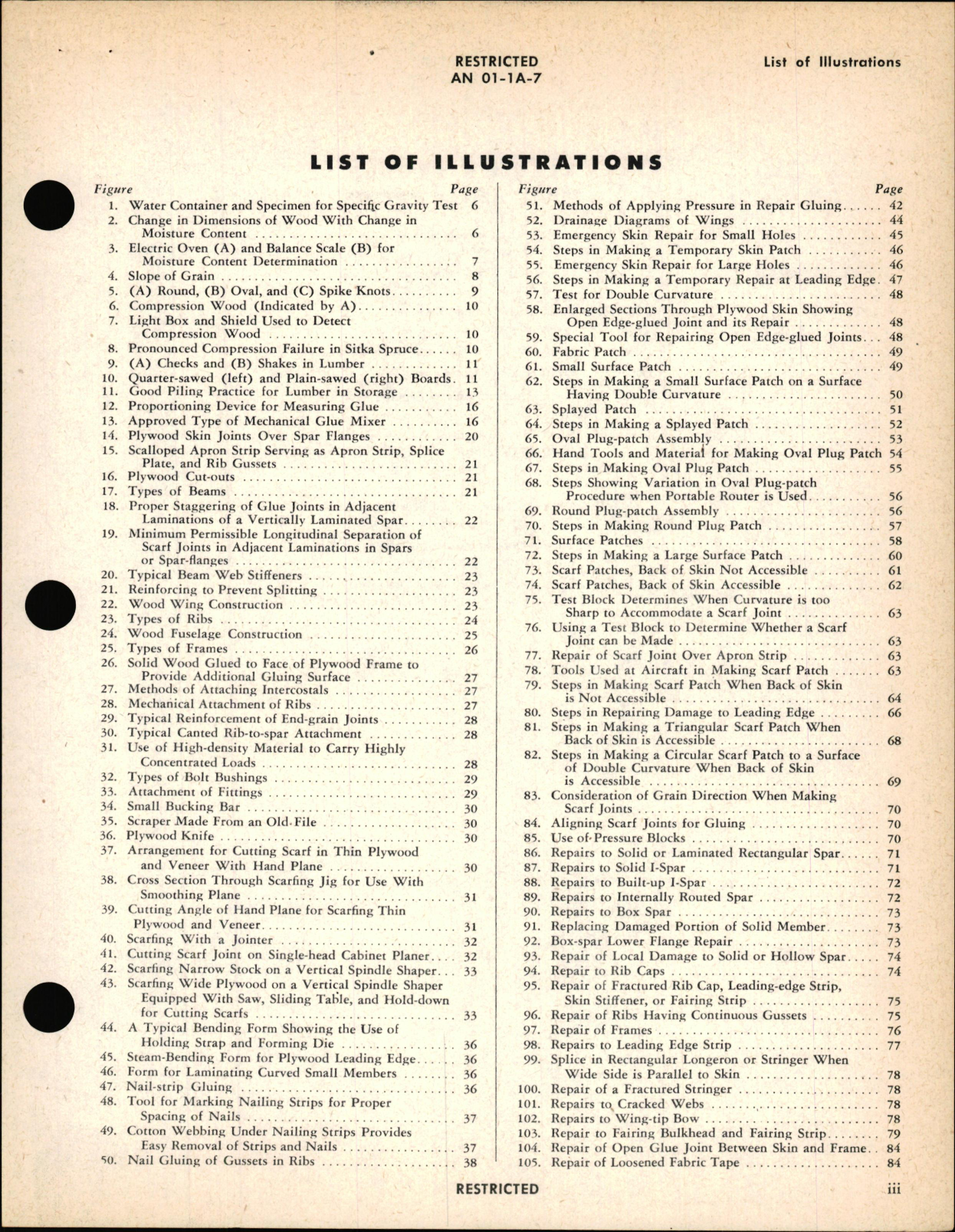 Sample page 5 from AirCorps Library document: Repair of Wood Aircraft Structures