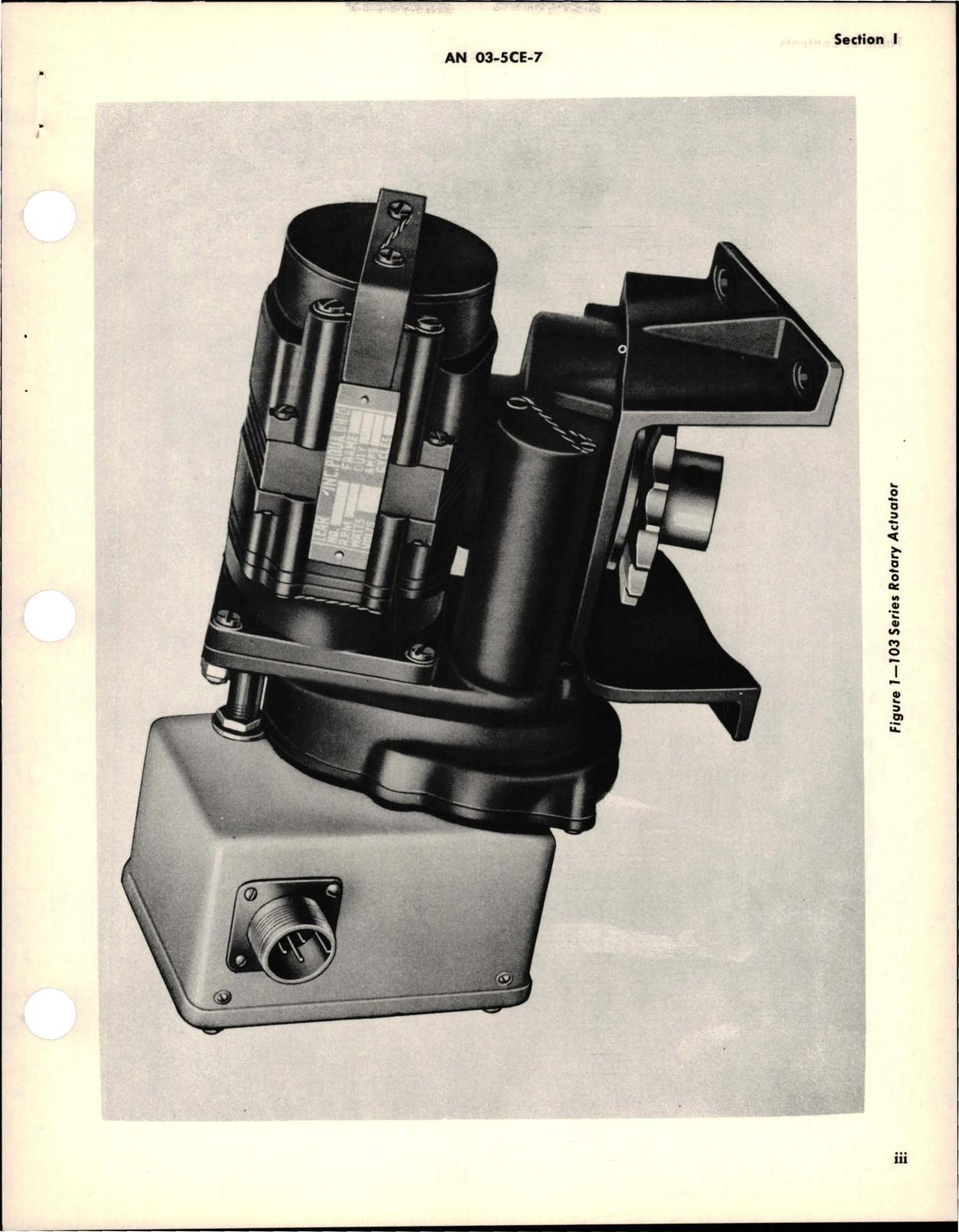 Sample page 5 from AirCorps Library document: Overhaul Instructions with Parts Catalog for Rotary Actuators