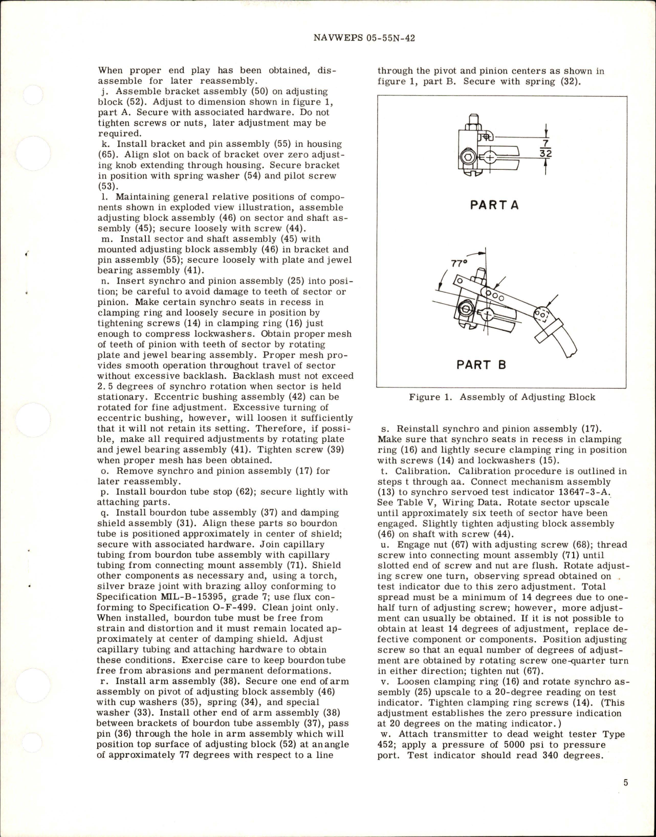 Sample page 5 from AirCorps Library document: Overhaul Instructions with Parts Breakdown for Pressure Transmitter - Part 7643-23-A5-1