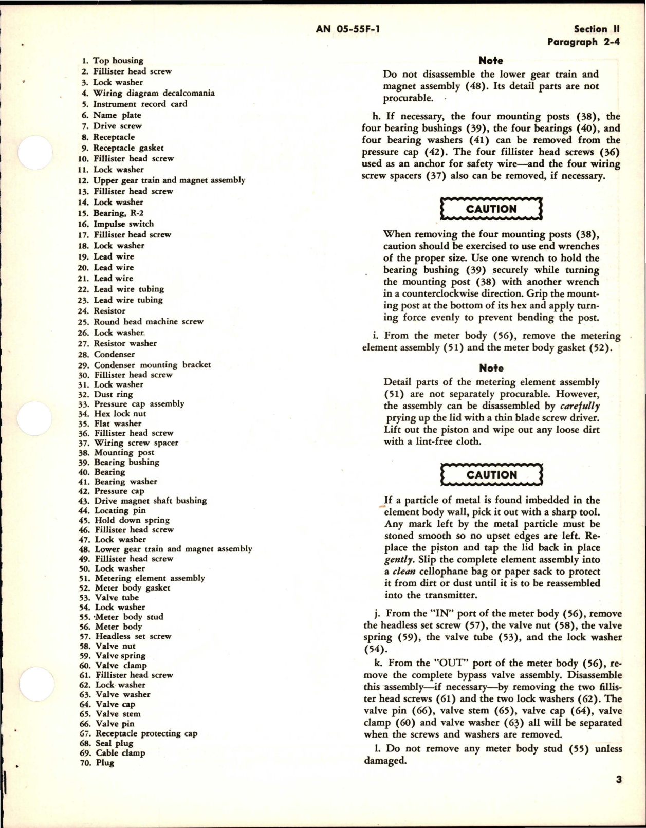 Sample page 7 from AirCorps Library document: Overhaul Instructions for Fuel Flow Transmitter - Type H-1 - Part R-862-D4