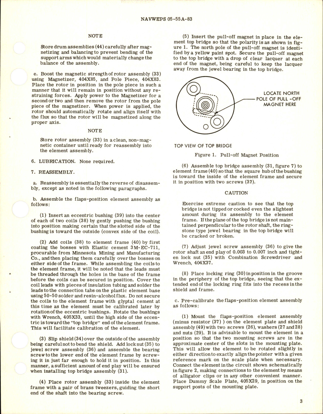 Sample page 5 from AirCorps Library document: Overhaul Instructions with Parts Breakdown for Landing Wheels and Flaps Position Indicator - Models 8DJ26AAB2 and 8DJ26AAN51