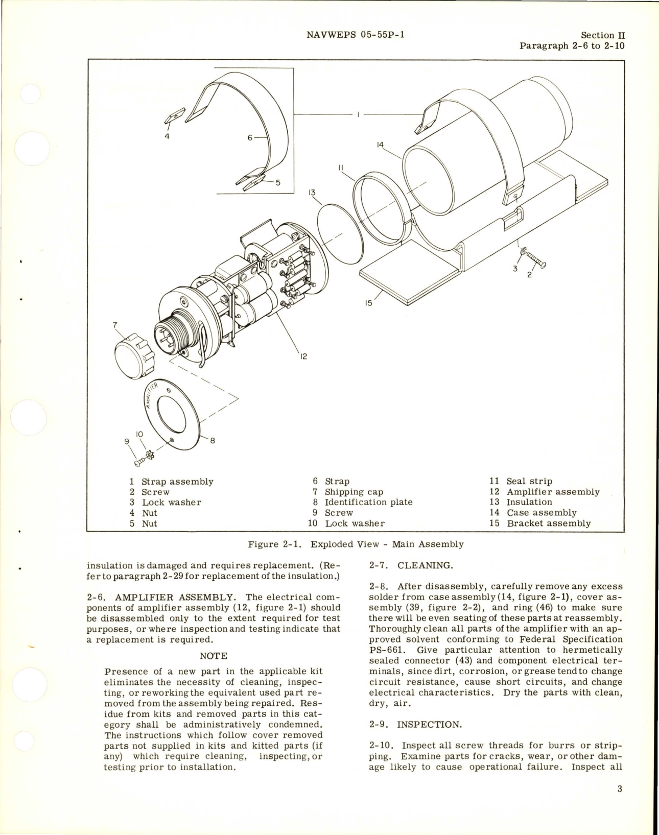 Sample page 7 from AirCorps Library document: Overhaul Instructions for Amplifier - Part 15437-1-C