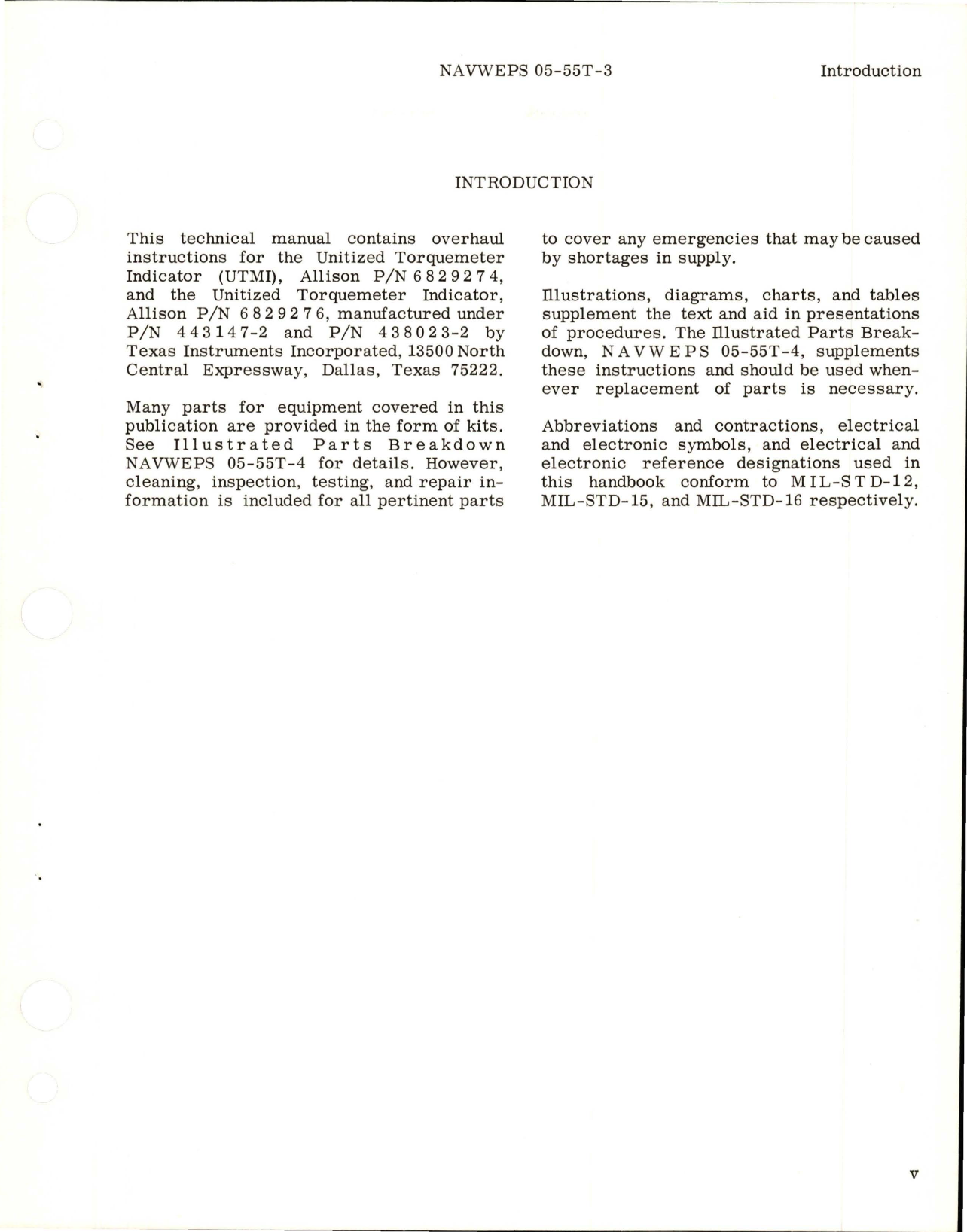 Sample page 7 from AirCorps Library document: Overhaul Instructions for Unitized Torquemeter Indicator - Parts 6829274 and 6829276