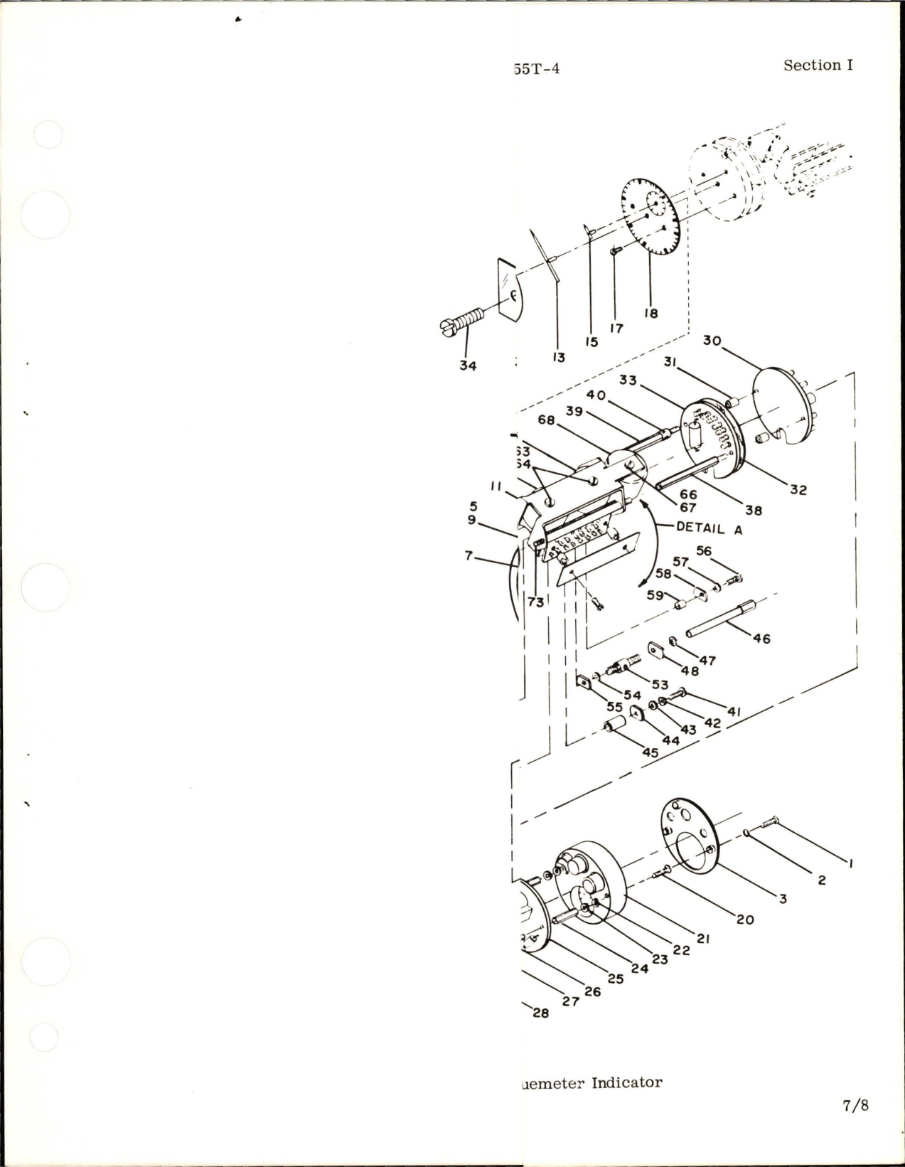 Sample page 9 from AirCorps Library document: Illustrated Parts Breakdown for Unitized Torquemeter Indicator - Parts 682974 and 6829276