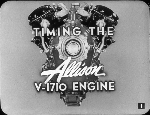 Sample page 1 from AirCorps Library document: Timing the Allison V-1710 