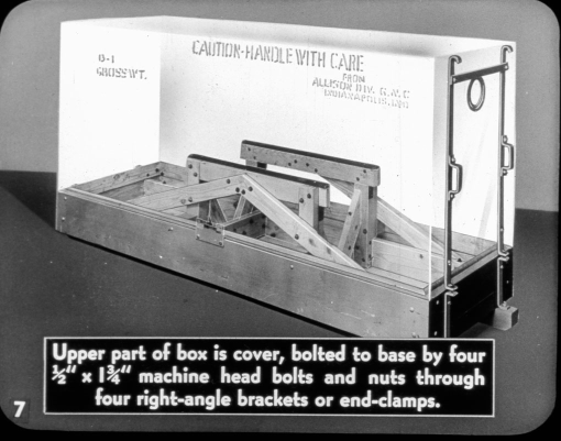 Sample page  7 from AirCorps Library document: Unboxing, Preparation, and Installation for the Allison V-1710 Engine